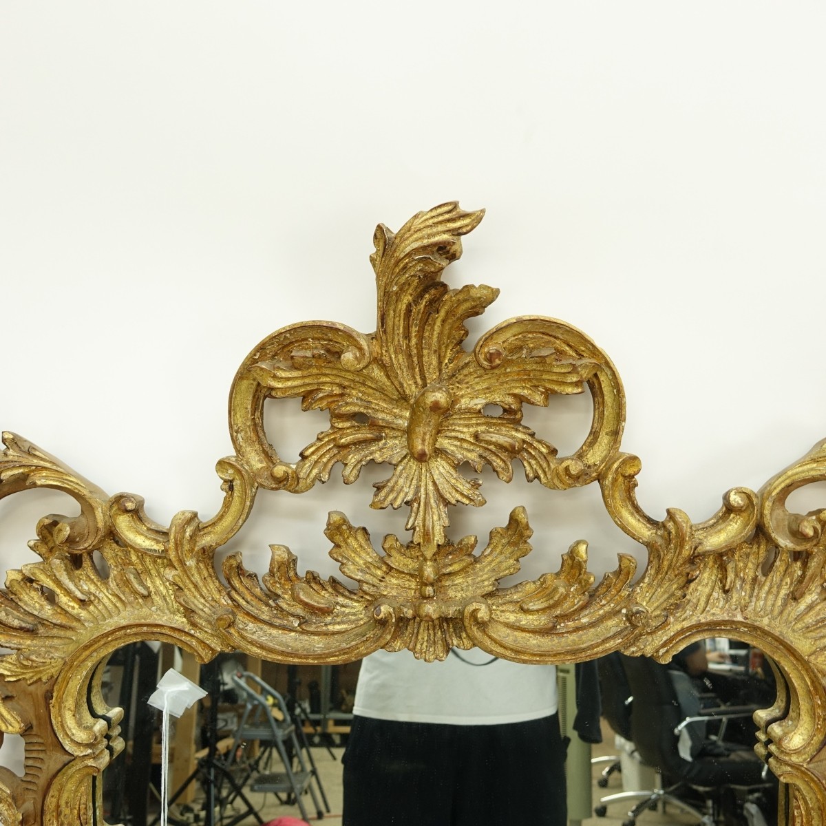 Louis XV Style Giltwood Mirror