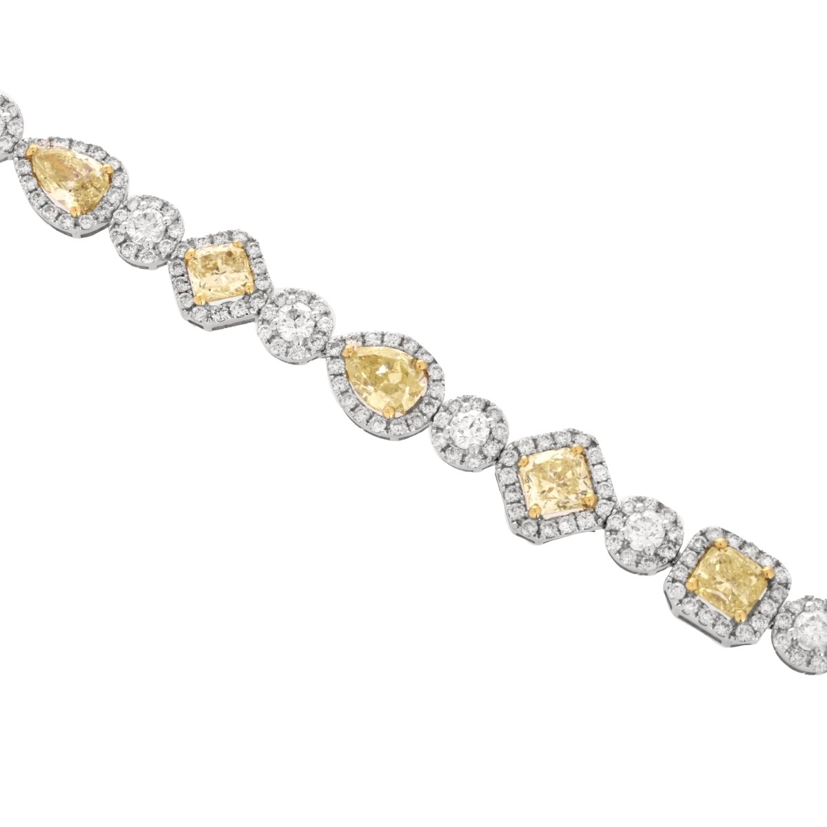 Diamond and 18K Bracelet