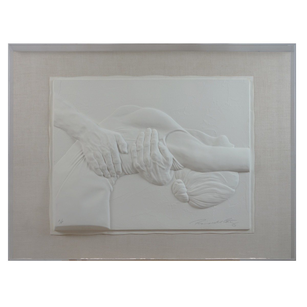 Ronald Katz (1935- ) Cast Paper "The Dance"