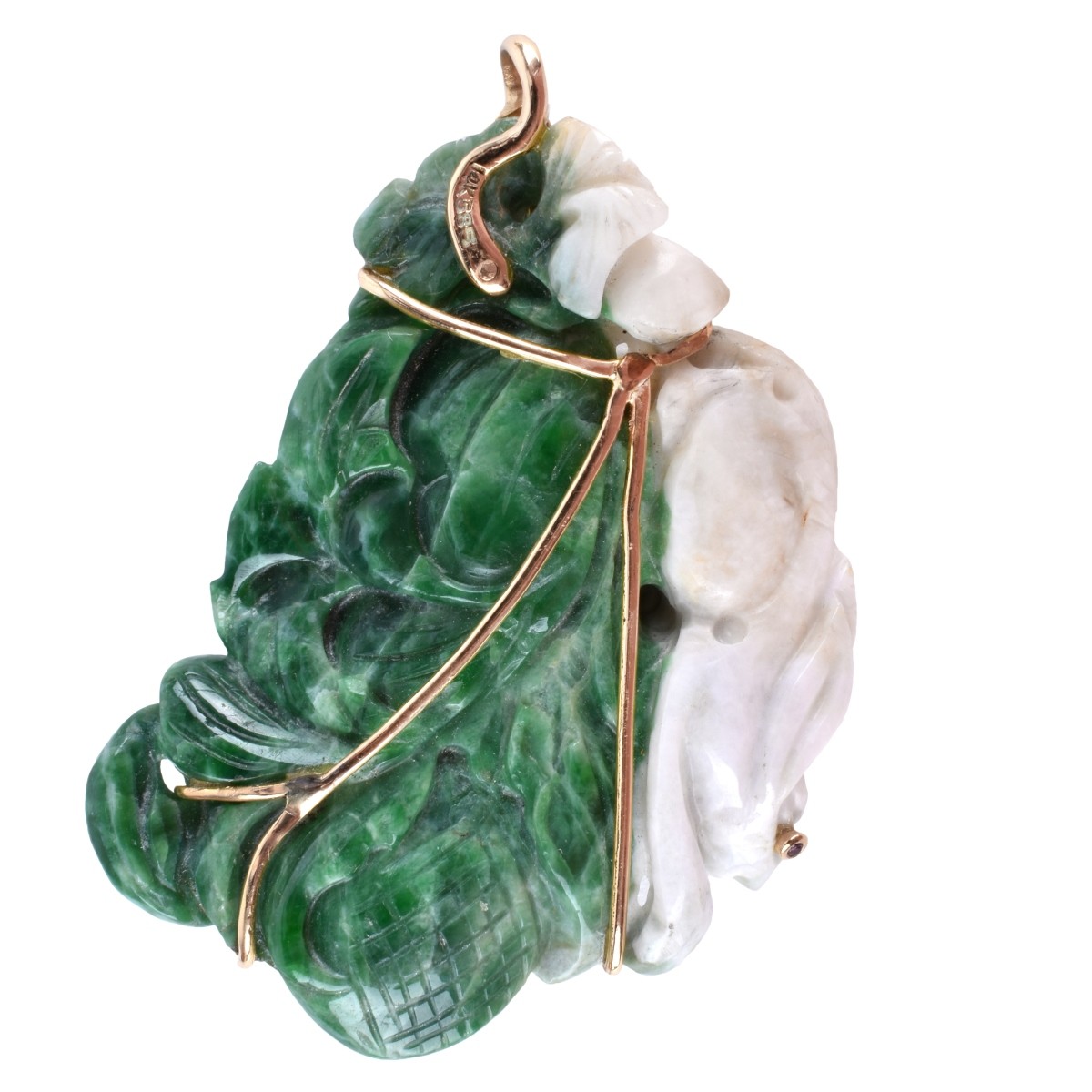 Chinese Carved Jade Pendant