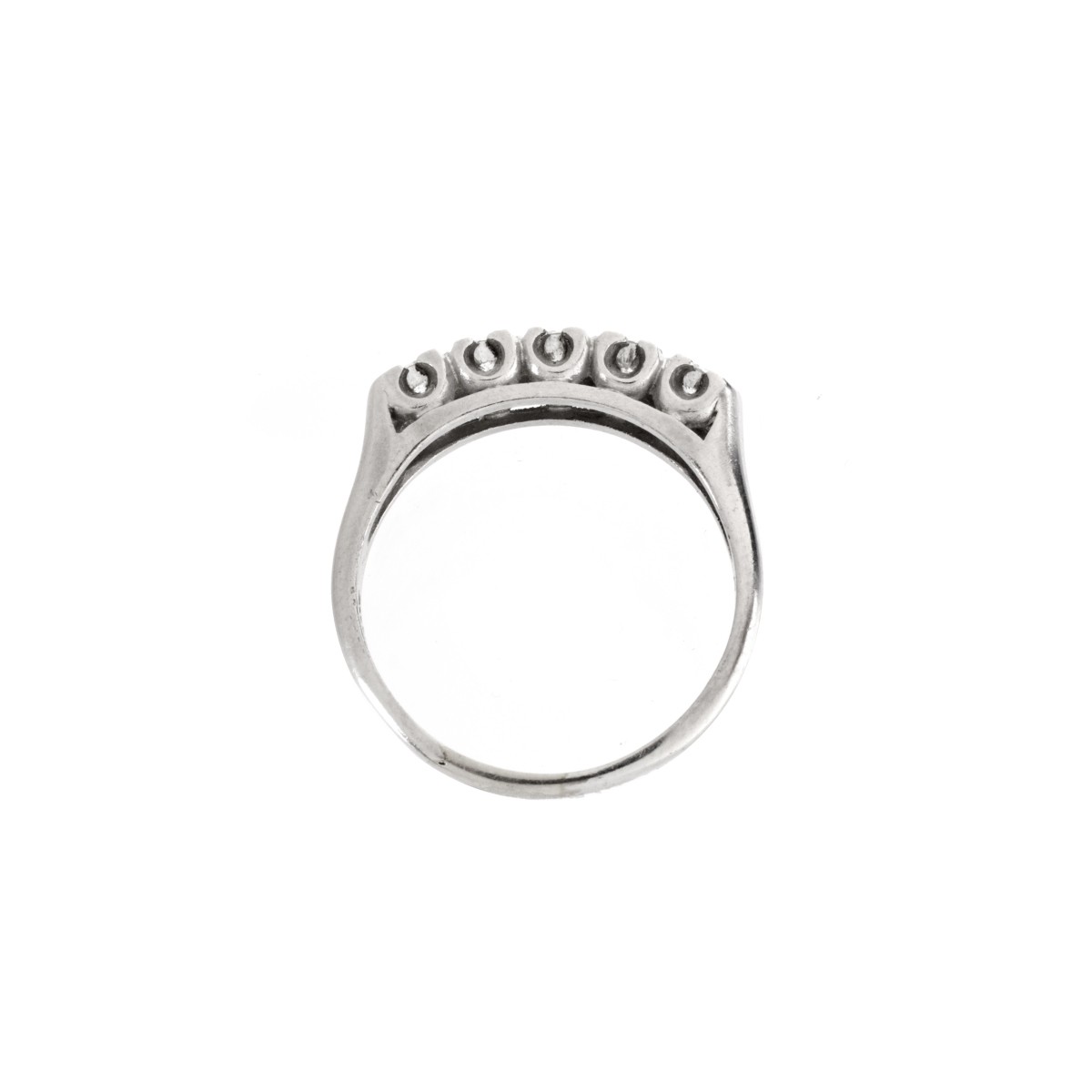 Diamond and Platinum Band / Ring