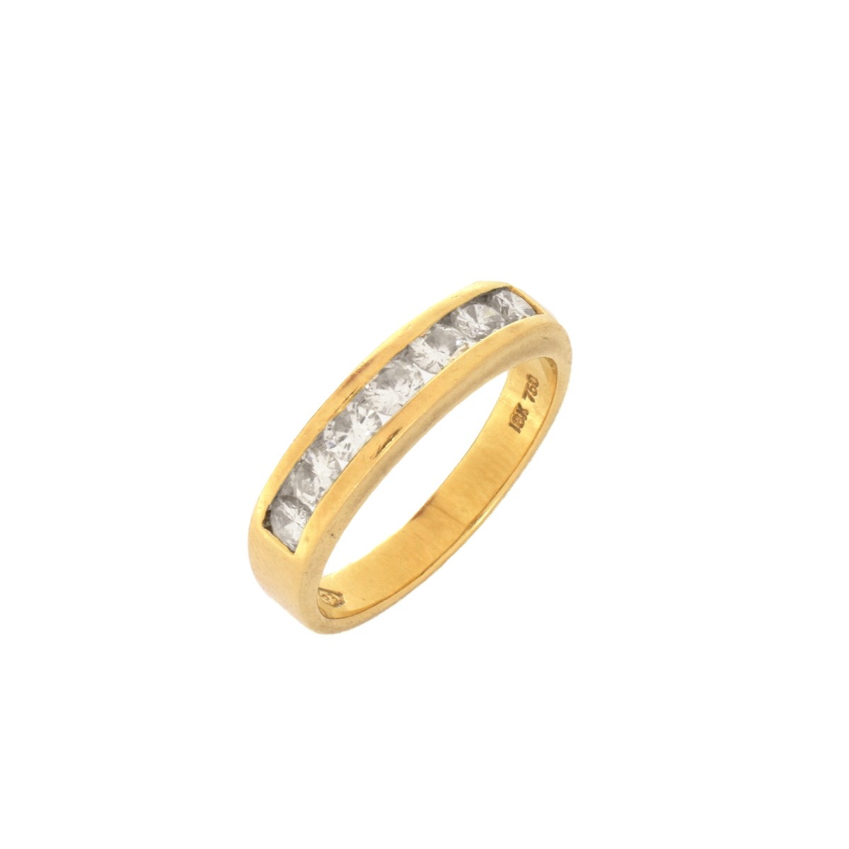 Diamond and 18K Band / Ring