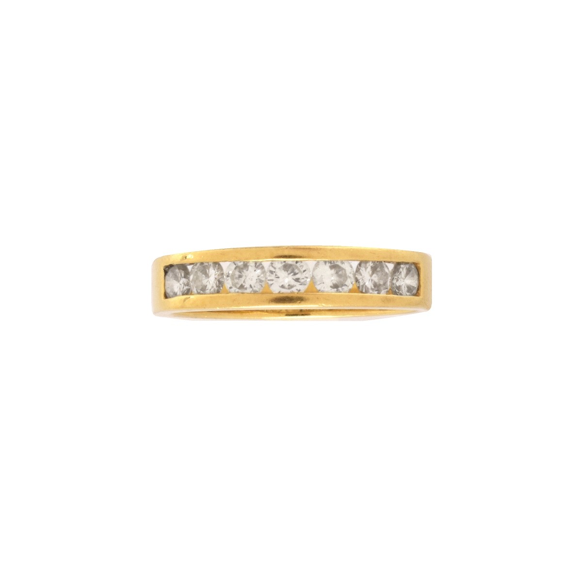 Diamond and 18K Band / Ring