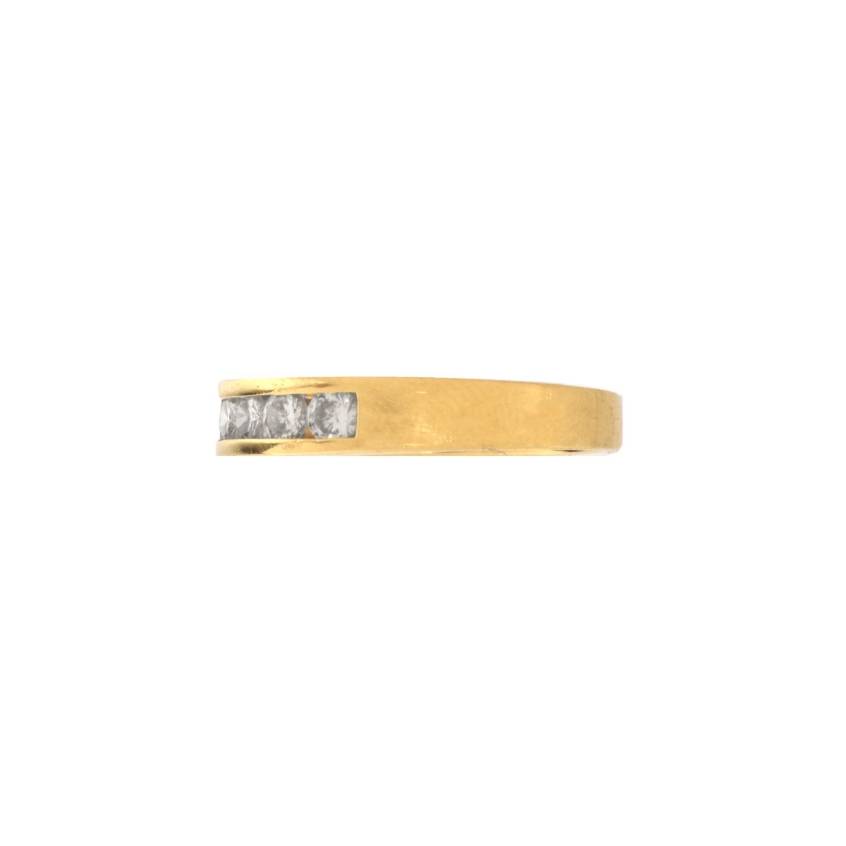 Diamond and 18K Band / Ring