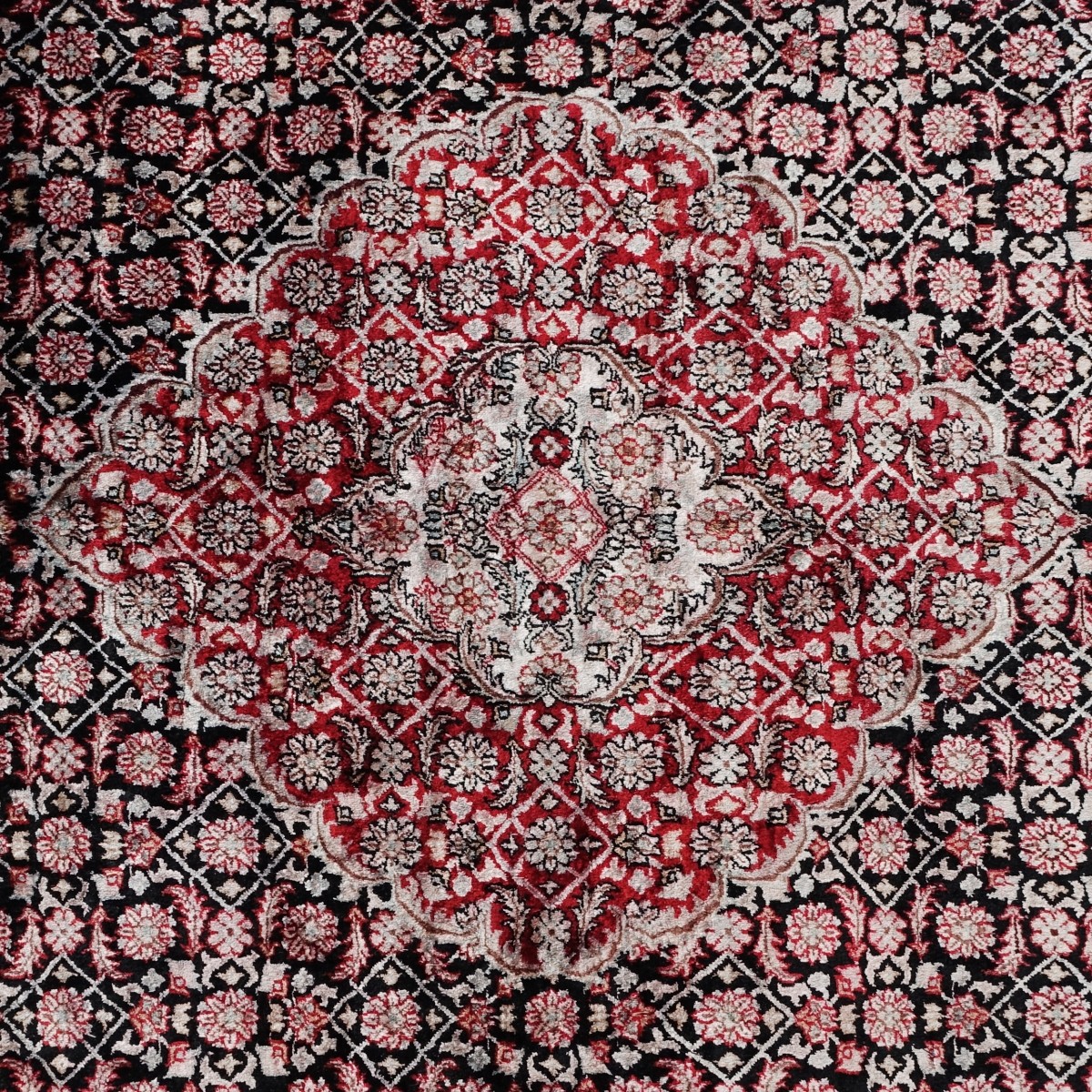 Silk Floral Rug