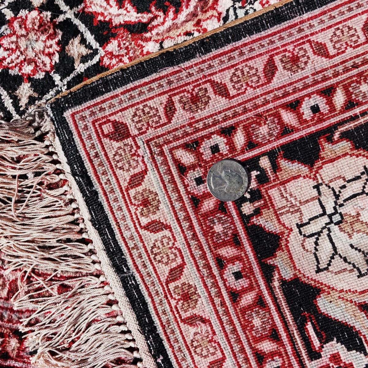 Silk Floral Rug