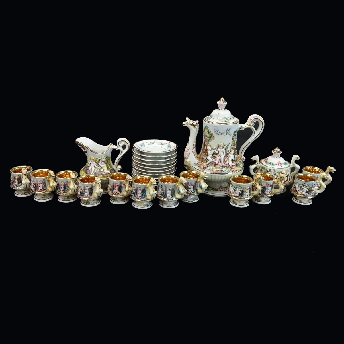 Capodimonte Tea Set