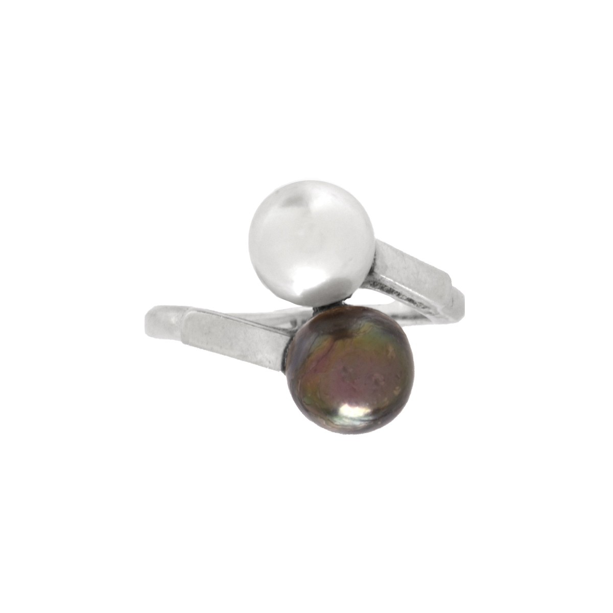 Pearl and 14K Ring