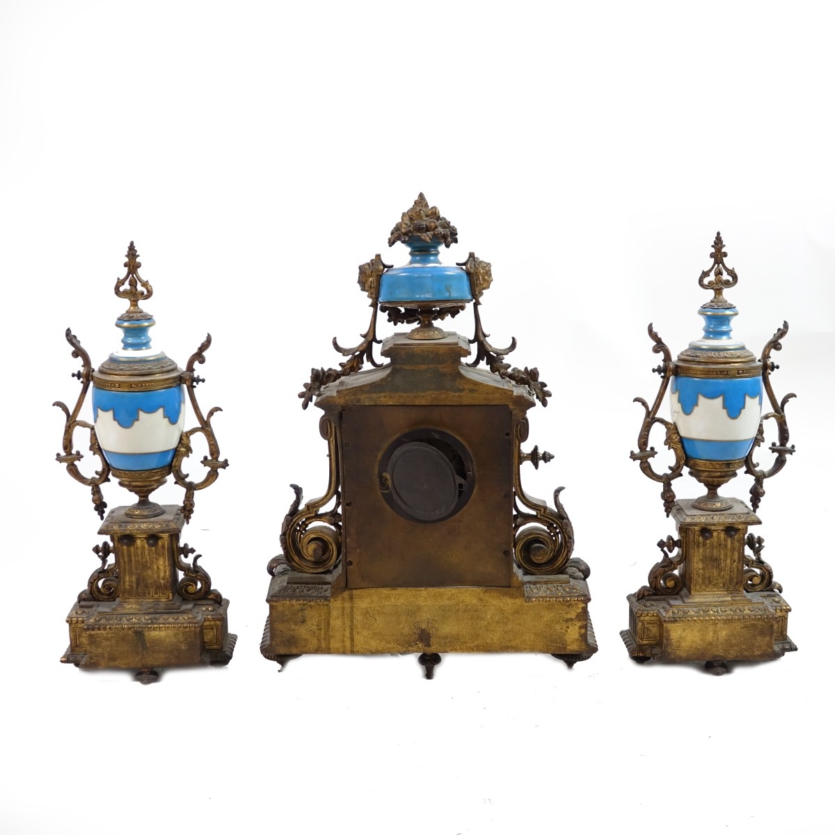 20th C. Sevres Style Garniture Set