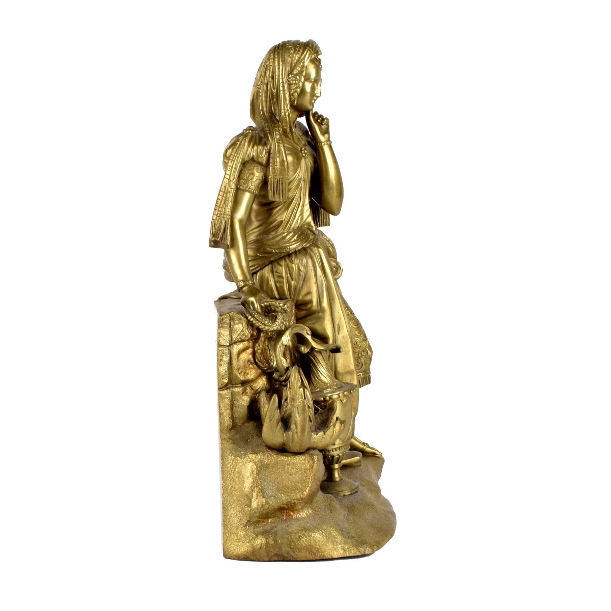 Bronze Sculpture "Rebecca at the Well"