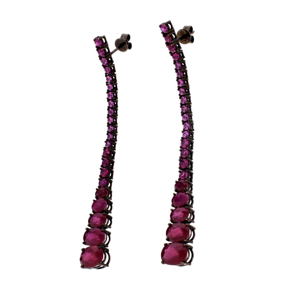 H. Stern Ruby and 18K Earrings