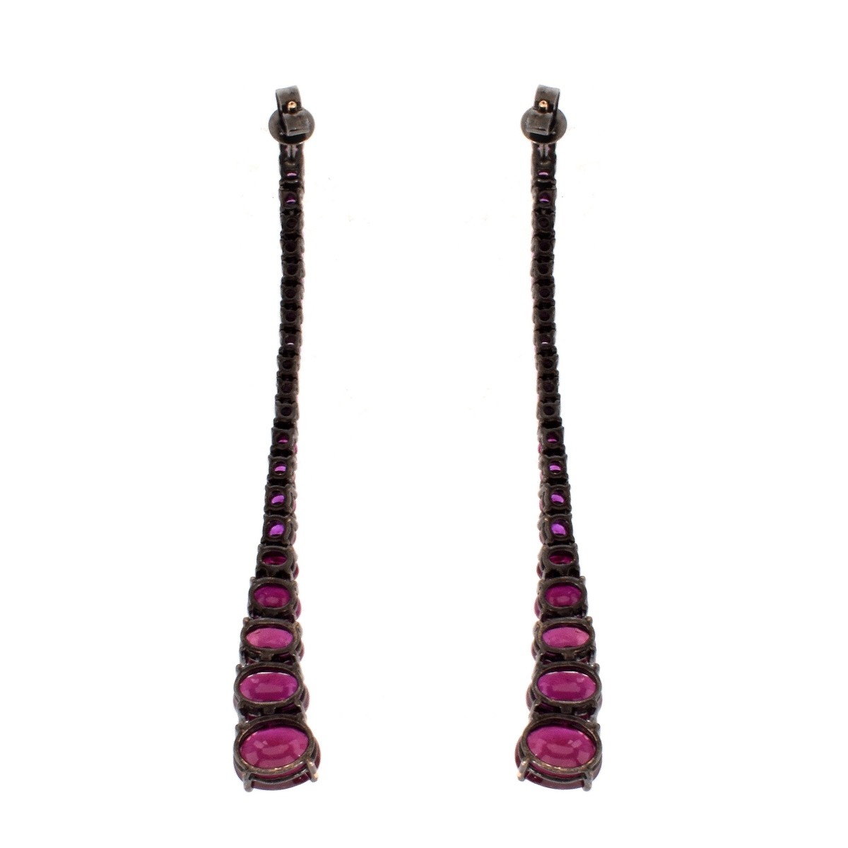 H. Stern Ruby and 18K Earrings