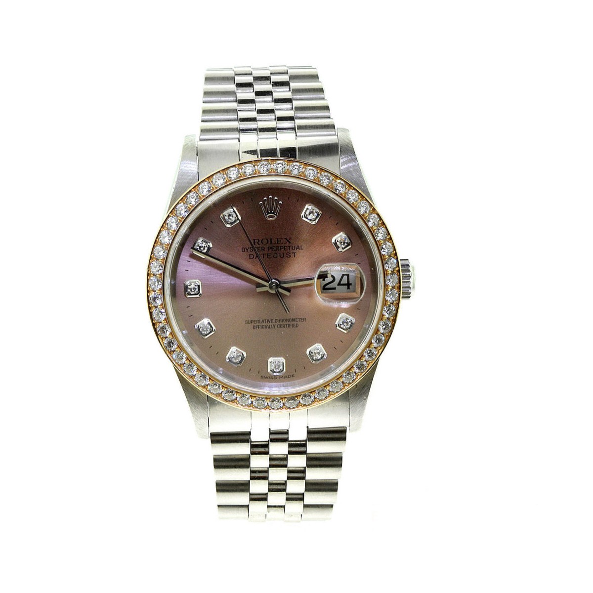 Rolex Datejust Pink Dial