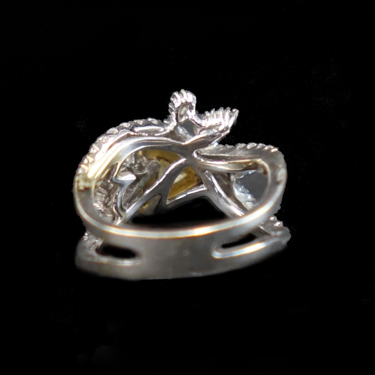 Diamond and 18K Gold Ring