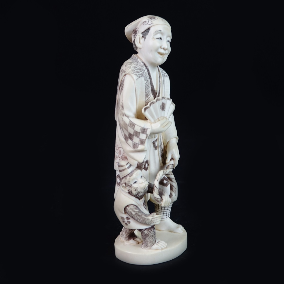 19th C. Japanese Carved Figure