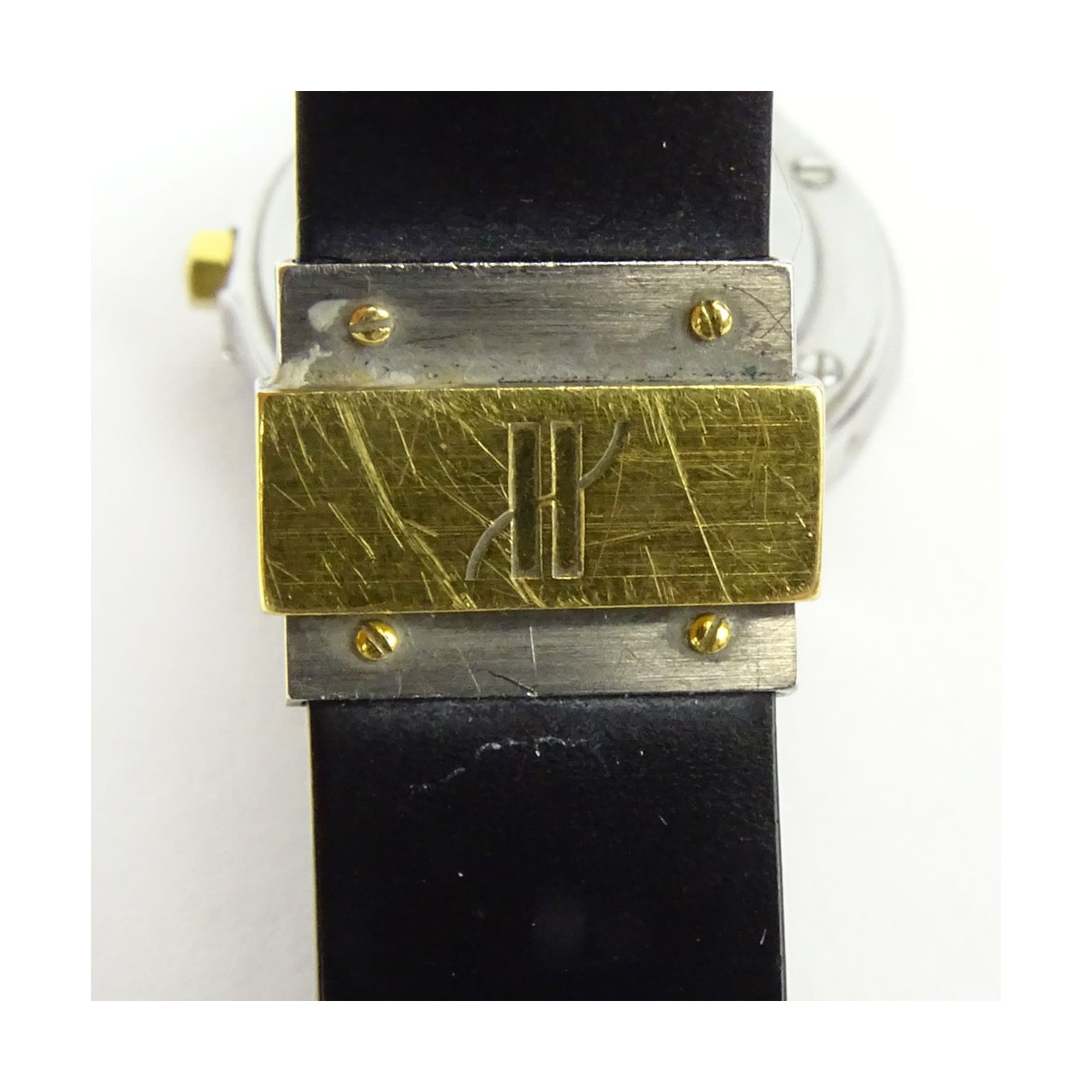 Lady's Vintage Hublot MDM 18K Gold Wristwatch