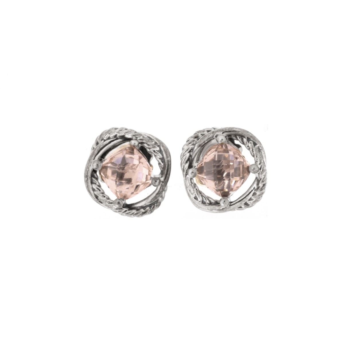 David Yurman Ring and Ear Studs