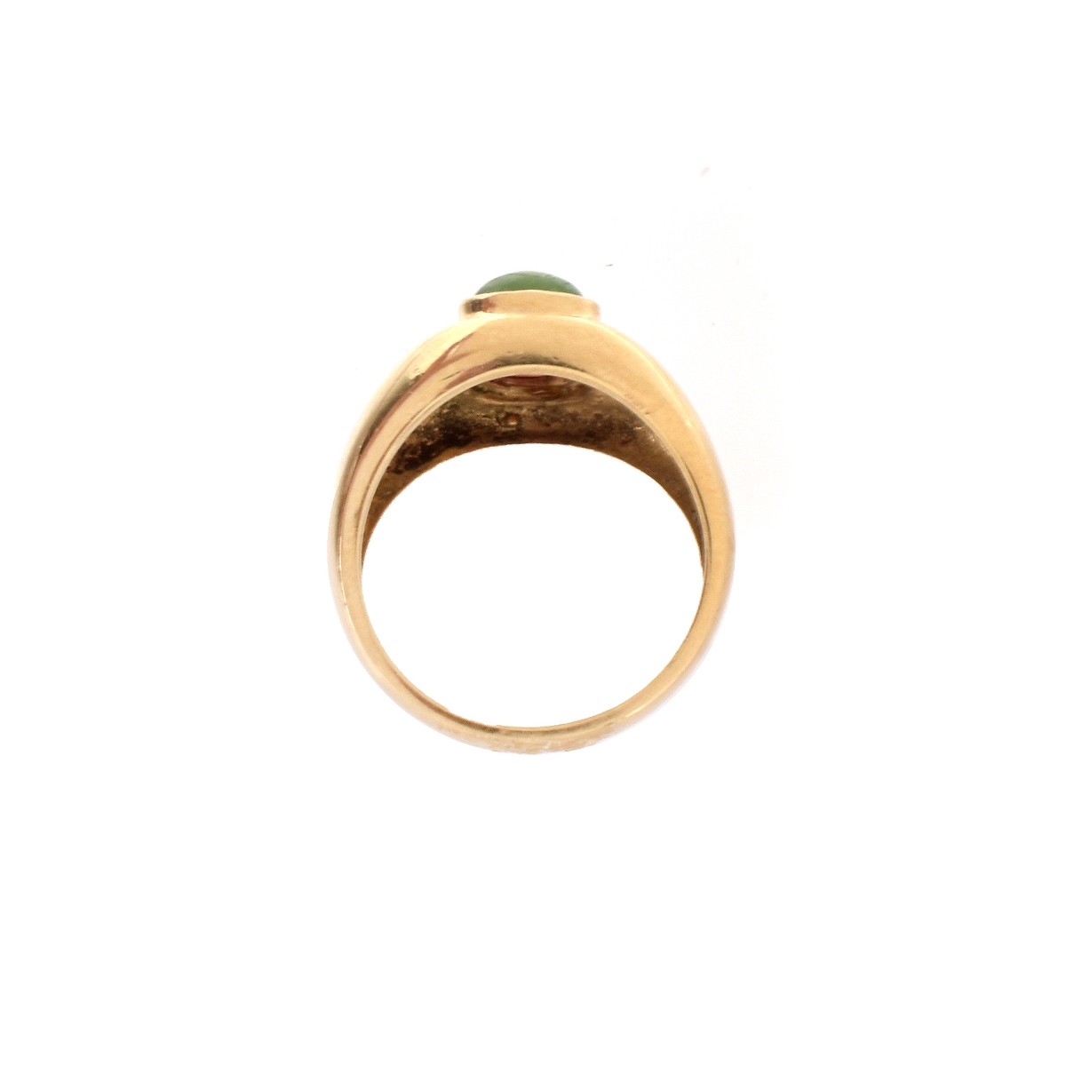 Gemstone and 14K Ring