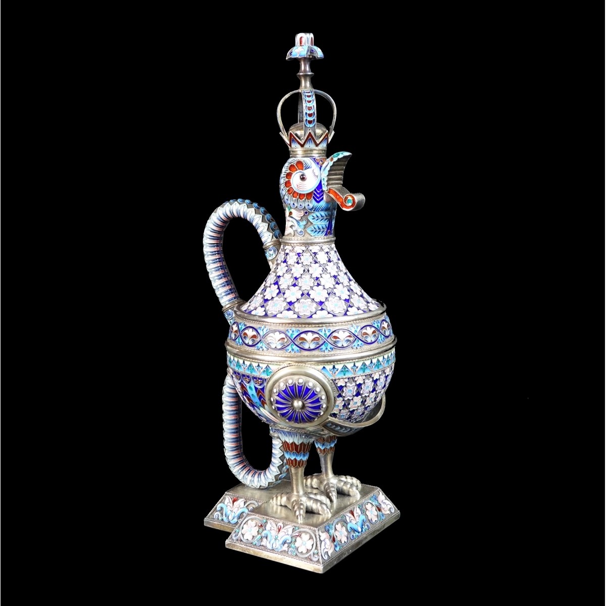 Khlebnikov (Moscow, 1896 - 1908) Wine Decanter