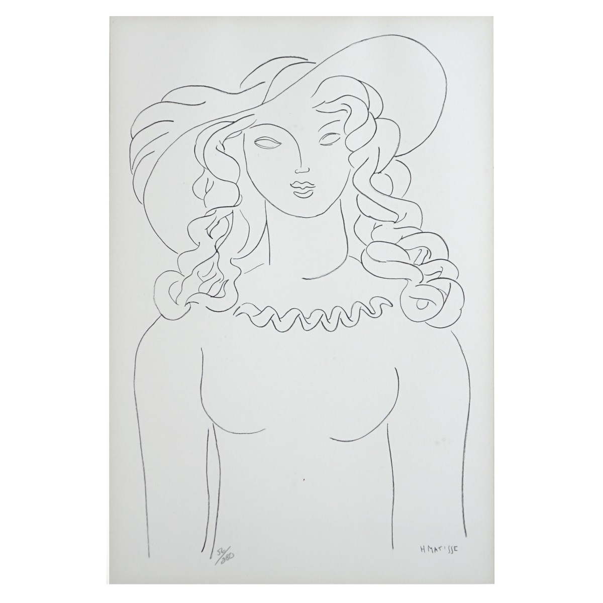 Henri Matisse (1869-1954) Lithograph