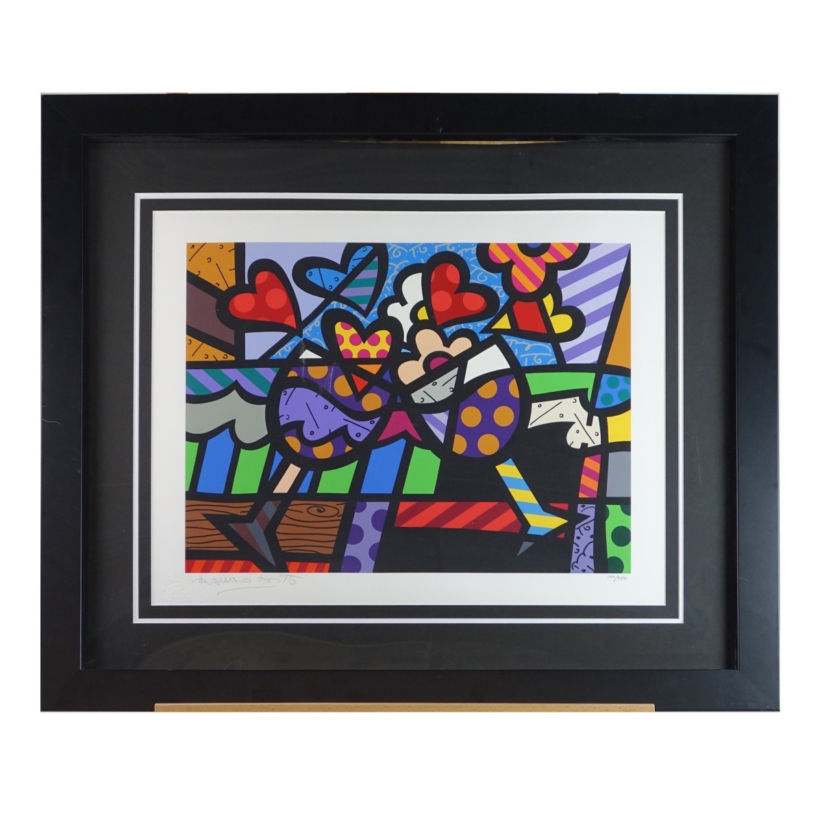 Romero Britto, American/Brizillian (Born 1963)