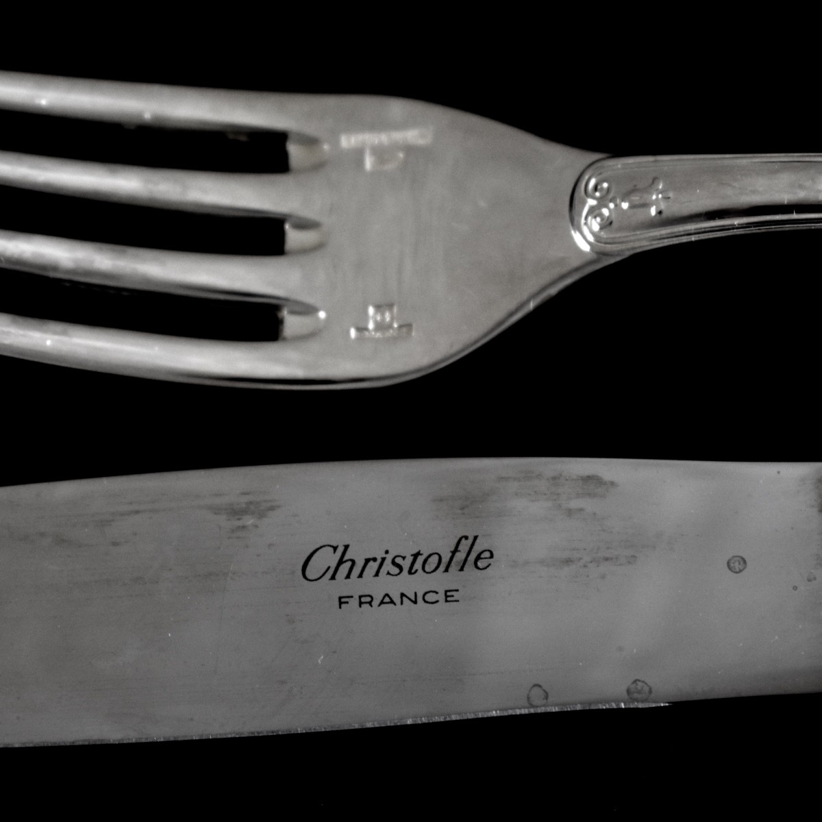 42 pcs Christofle France Malmaison Flatware