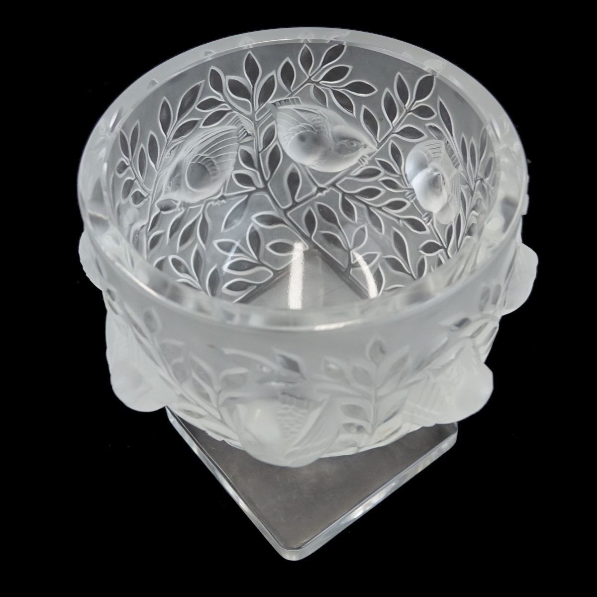 Lalique "Elizabeth" Compote