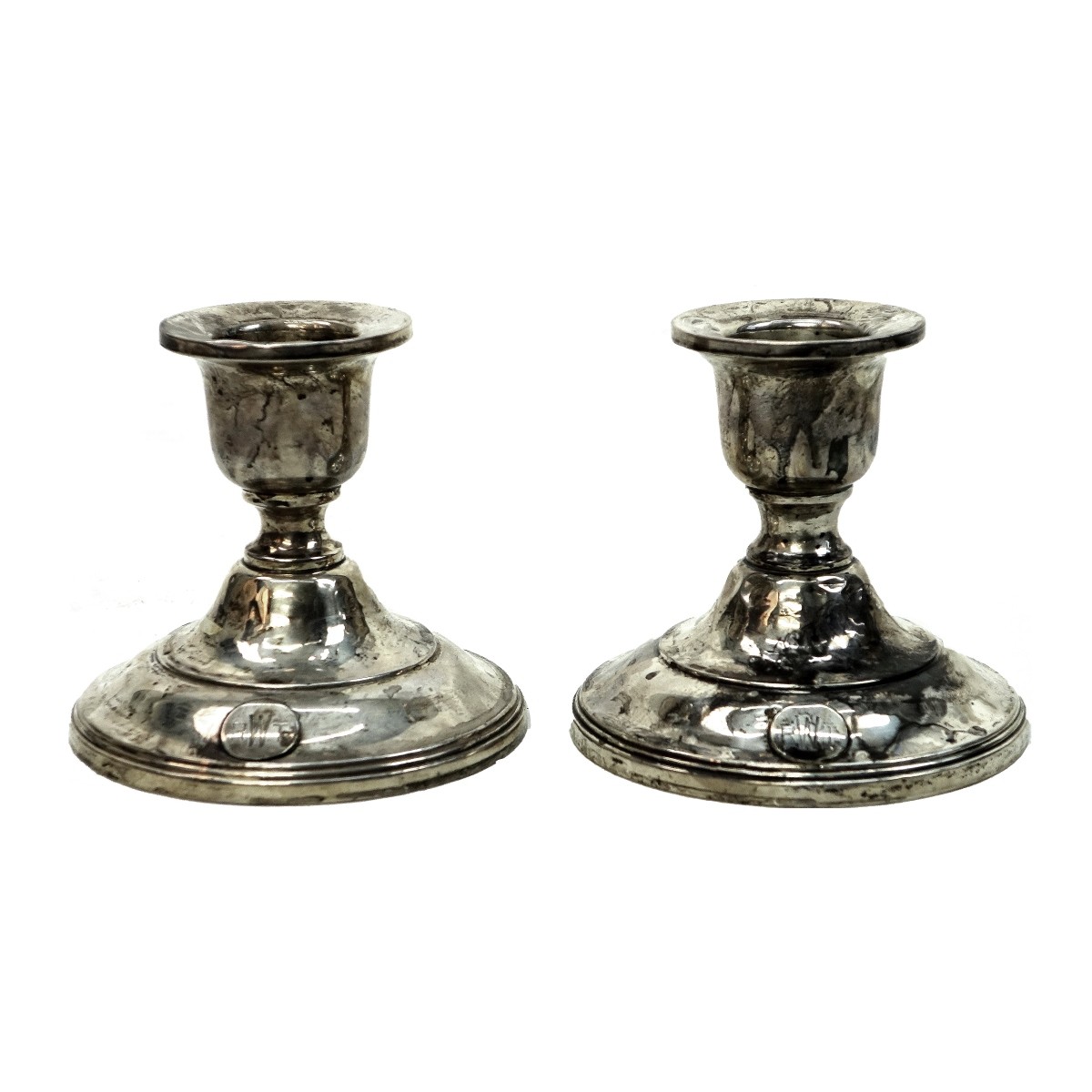 Pair of B. Altman Co. Candle Holders