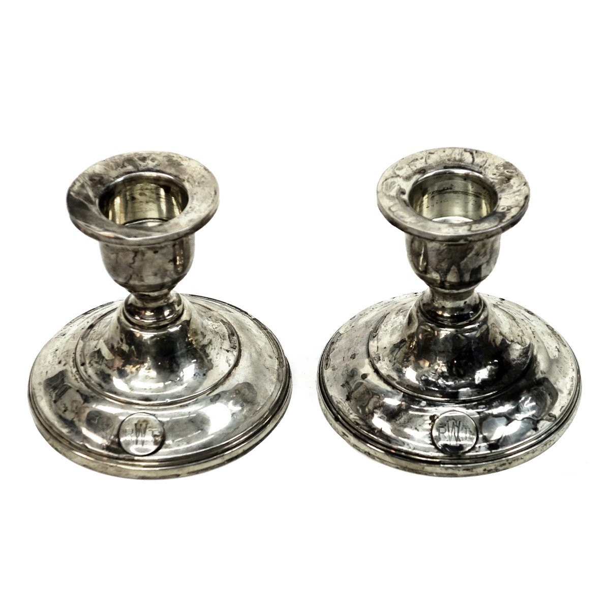 Pair of B. Altman Co. Candle Holders