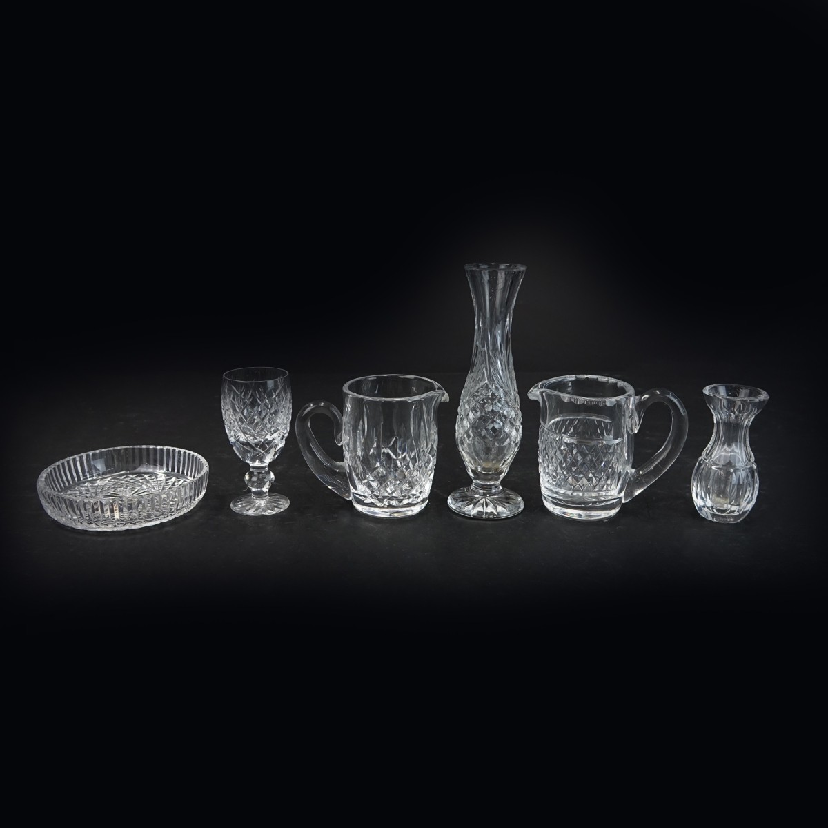 6 pcs Assorted Waterford Table Items