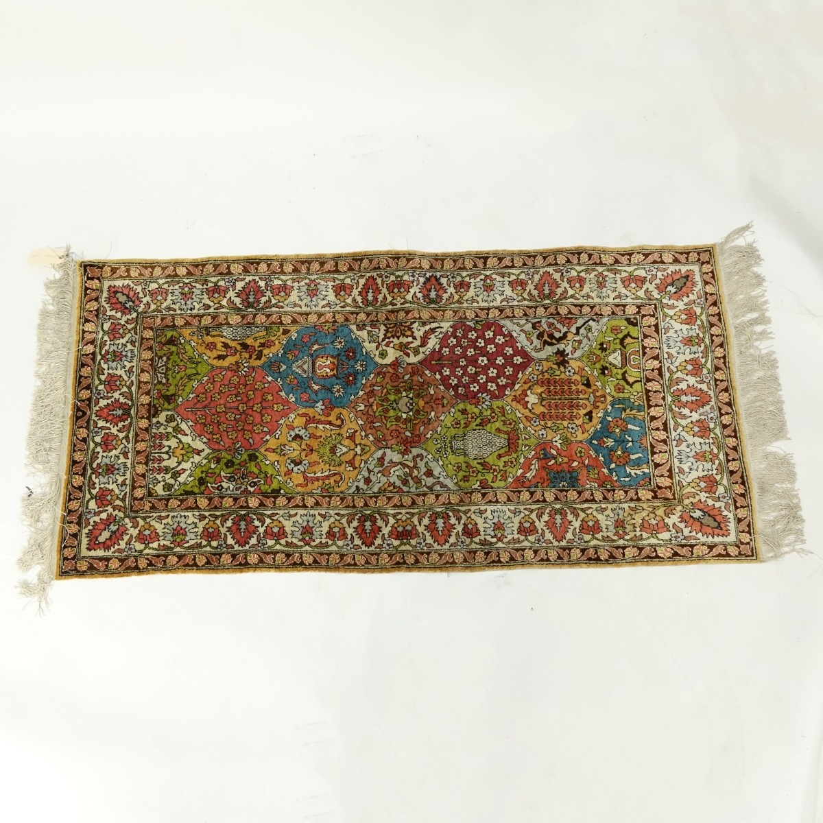 Fine Semi Antique Kayseri Silk Rug