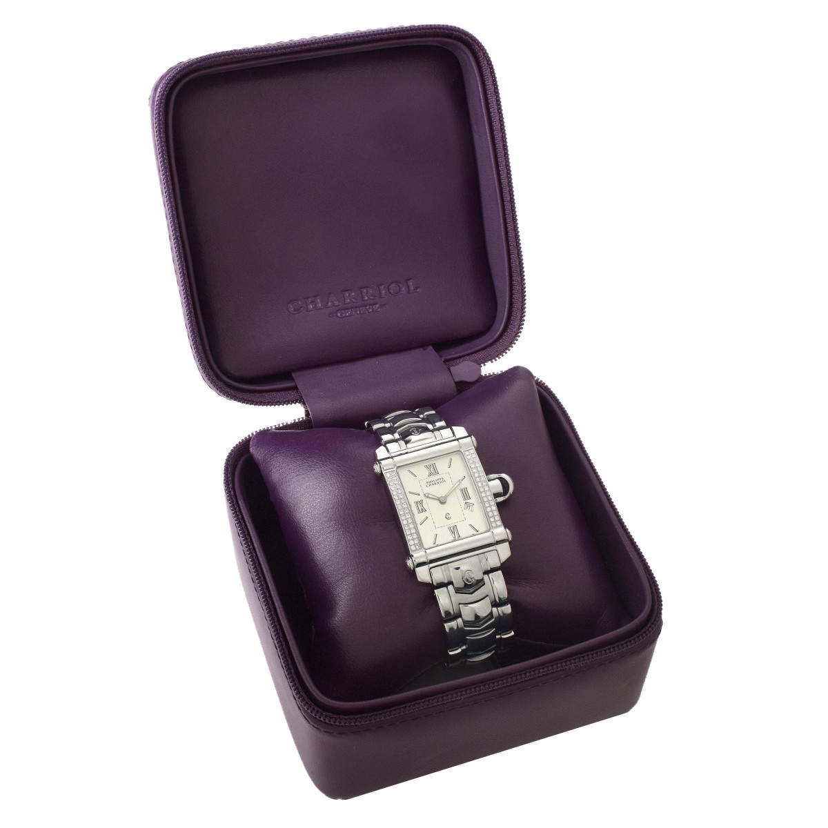 Charriol Diamond and Stainless Steel watch