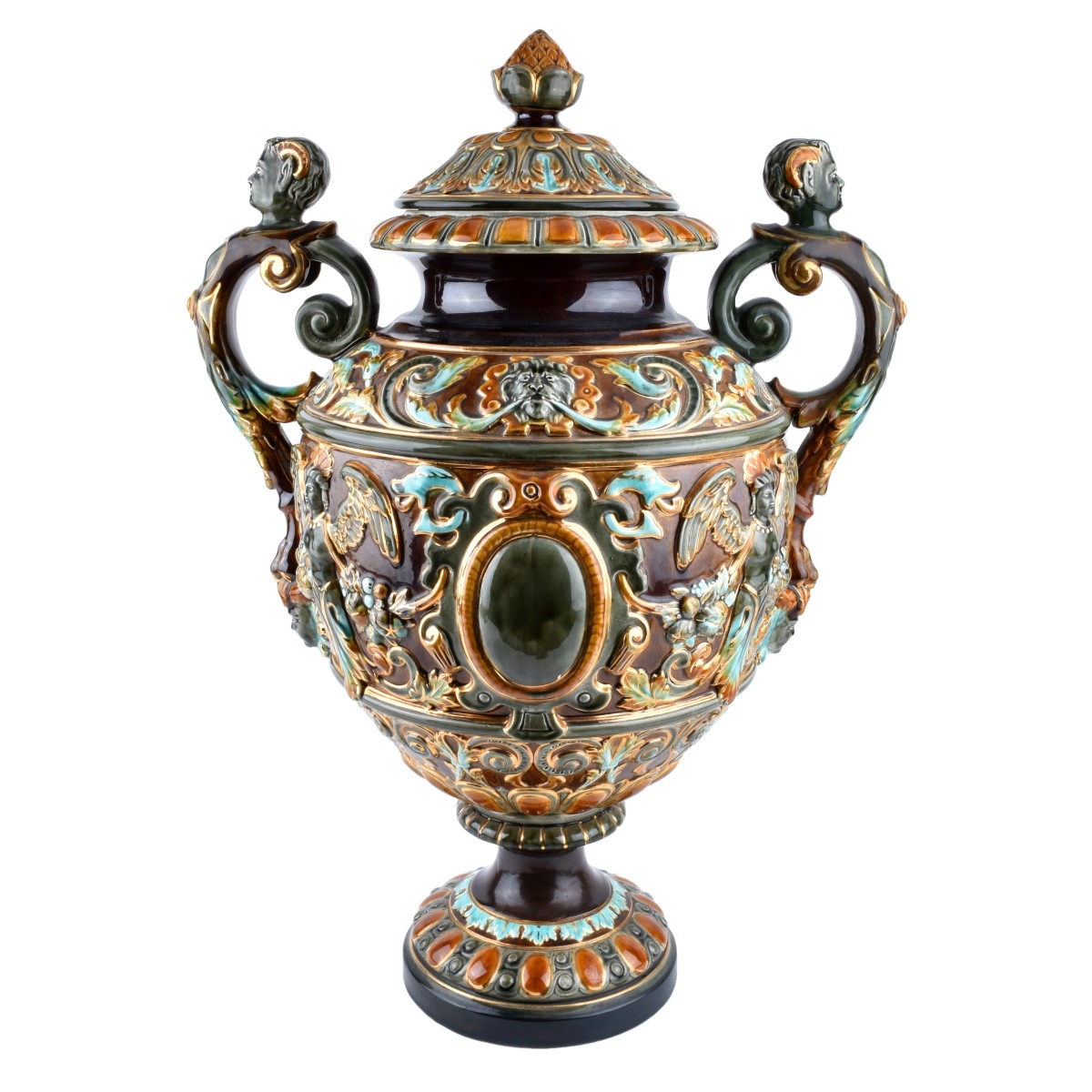 Rorstrand Majolica Urn