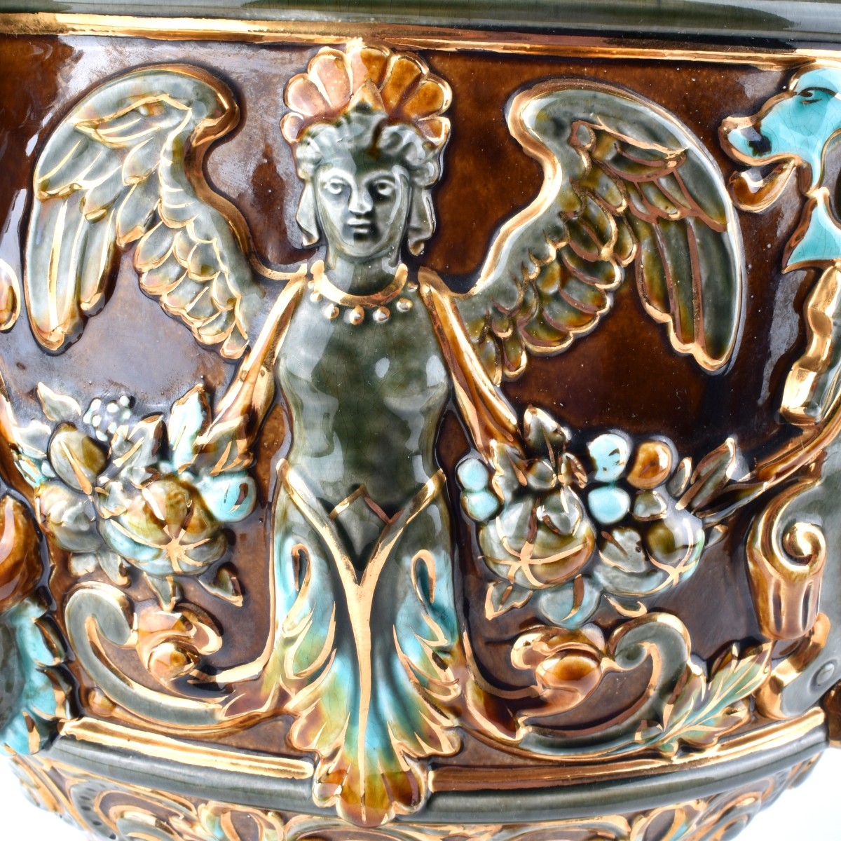 Rorstrand Majolica Urn