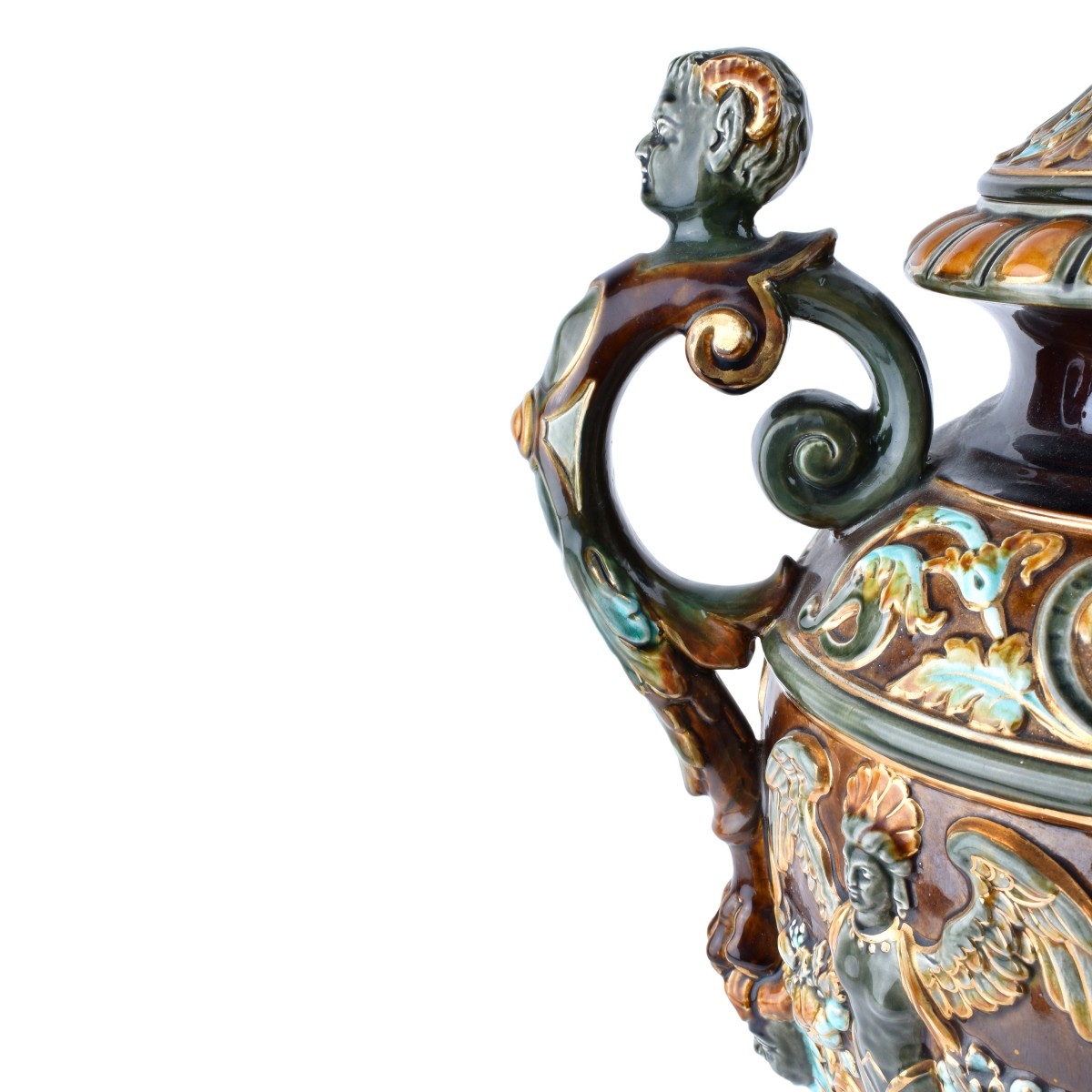 Rorstrand Majolica Urn