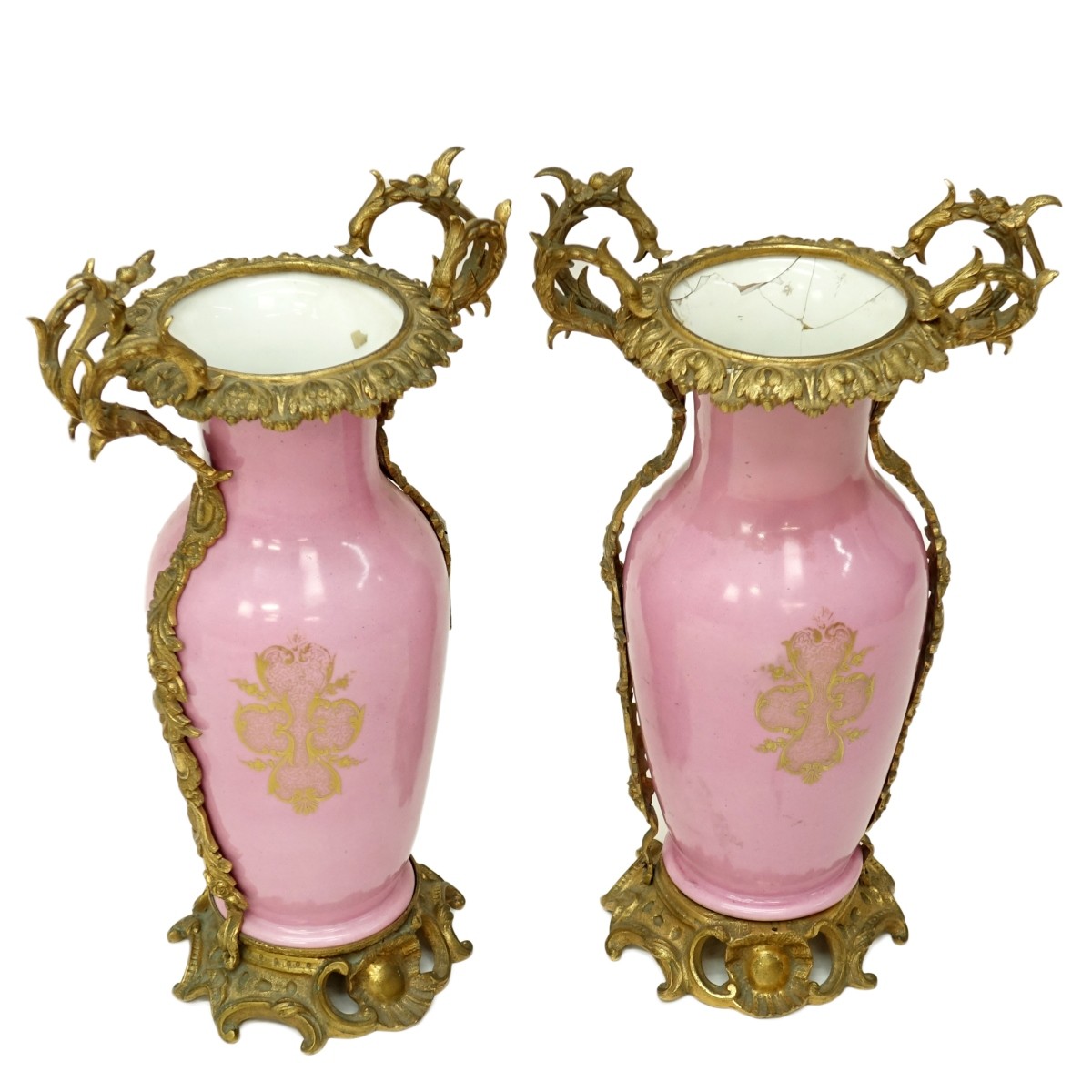 French Sevres Style Vases
