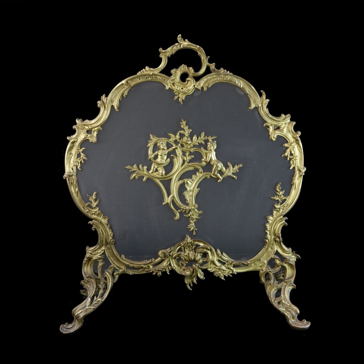 Bronze Fire Screen