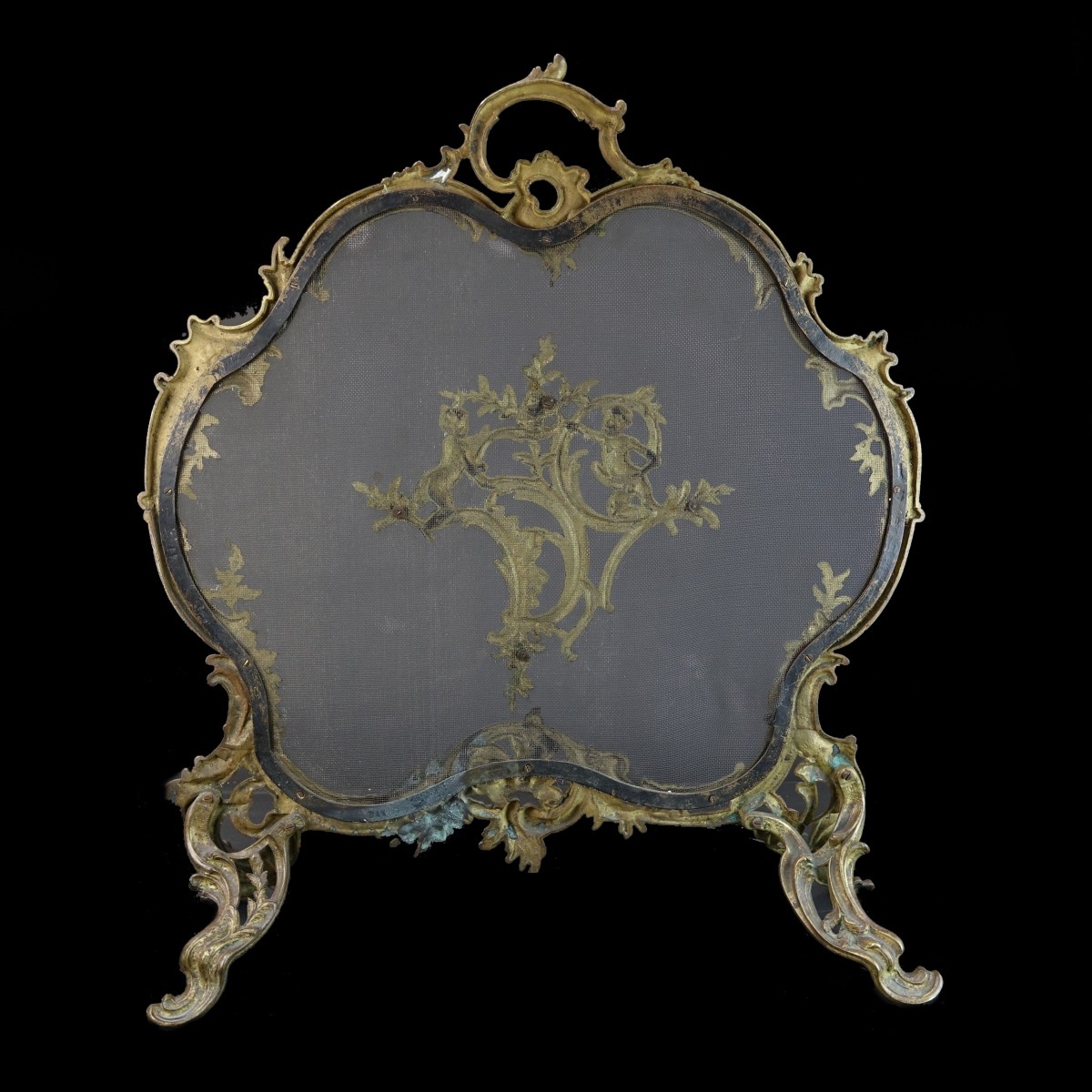 Bronze Fire Screen