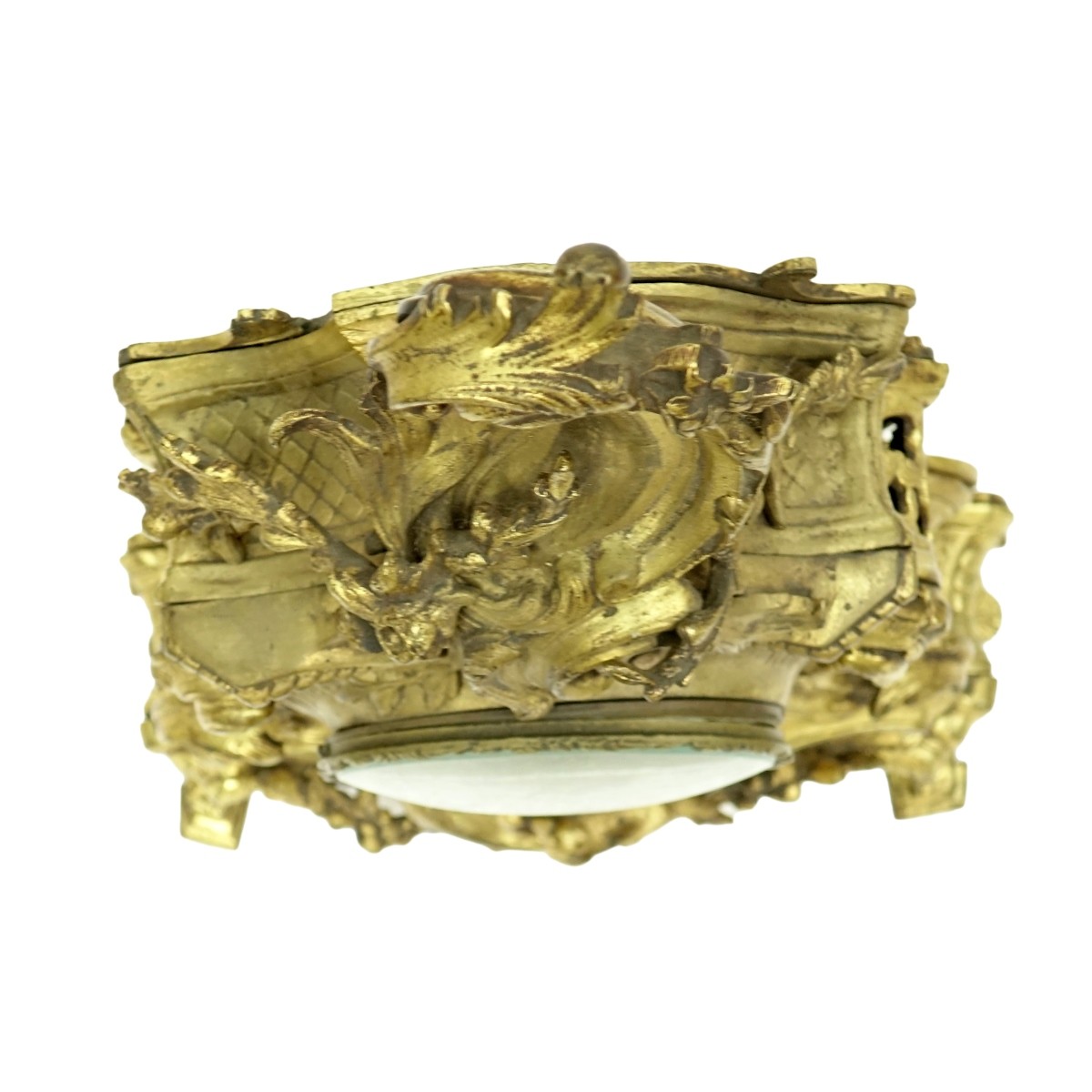 Gilt Bronze Mantle Clock