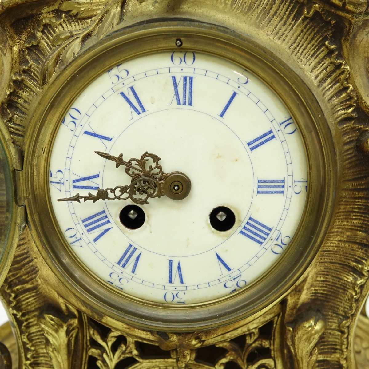 Gilt Bronze Mantle Clock