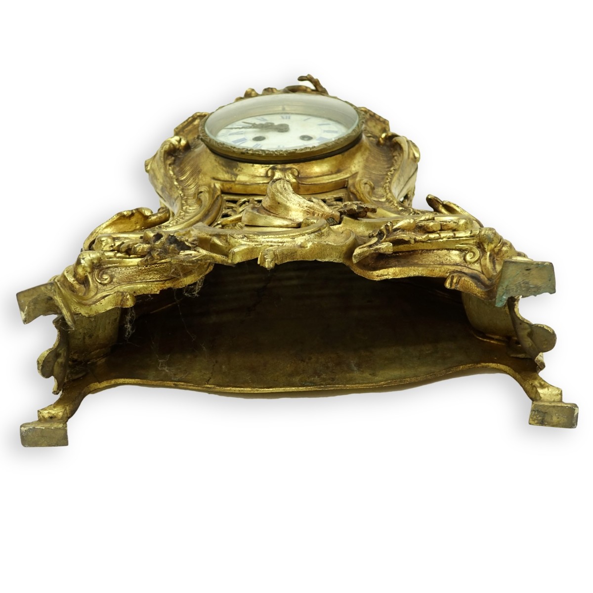 Gilt Bronze Mantle Clock