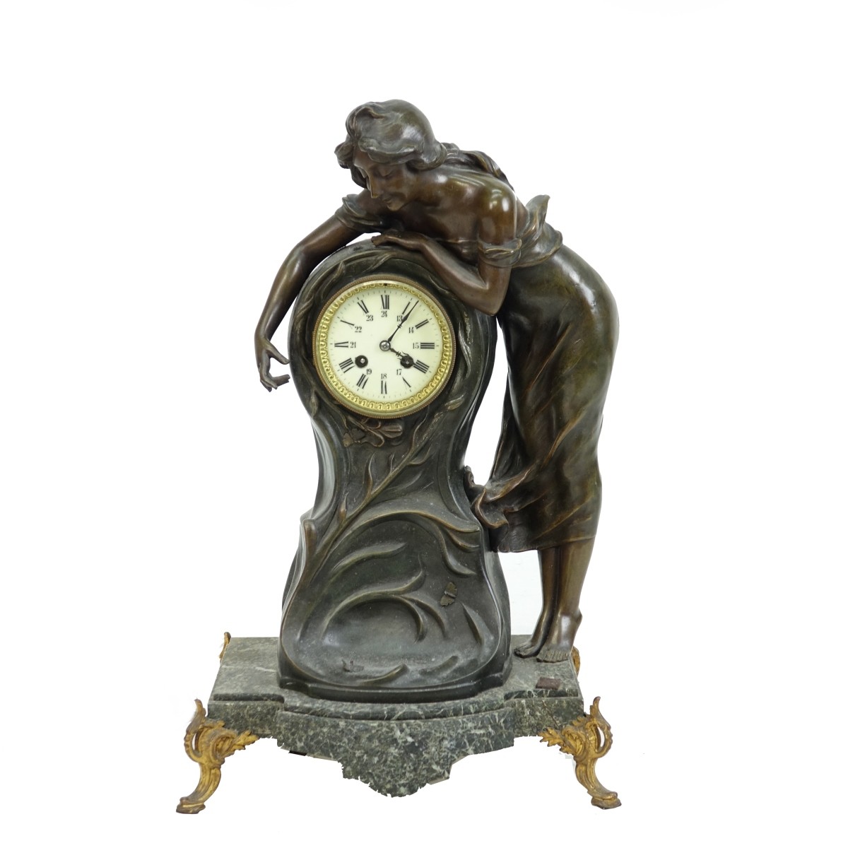 Antique Art Nouveau Clock