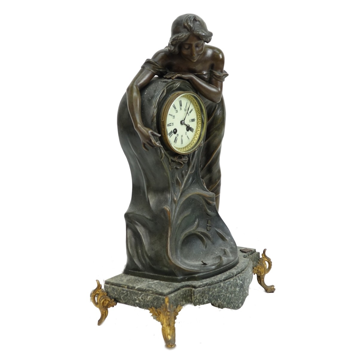 Antique Art Nouveau Clock