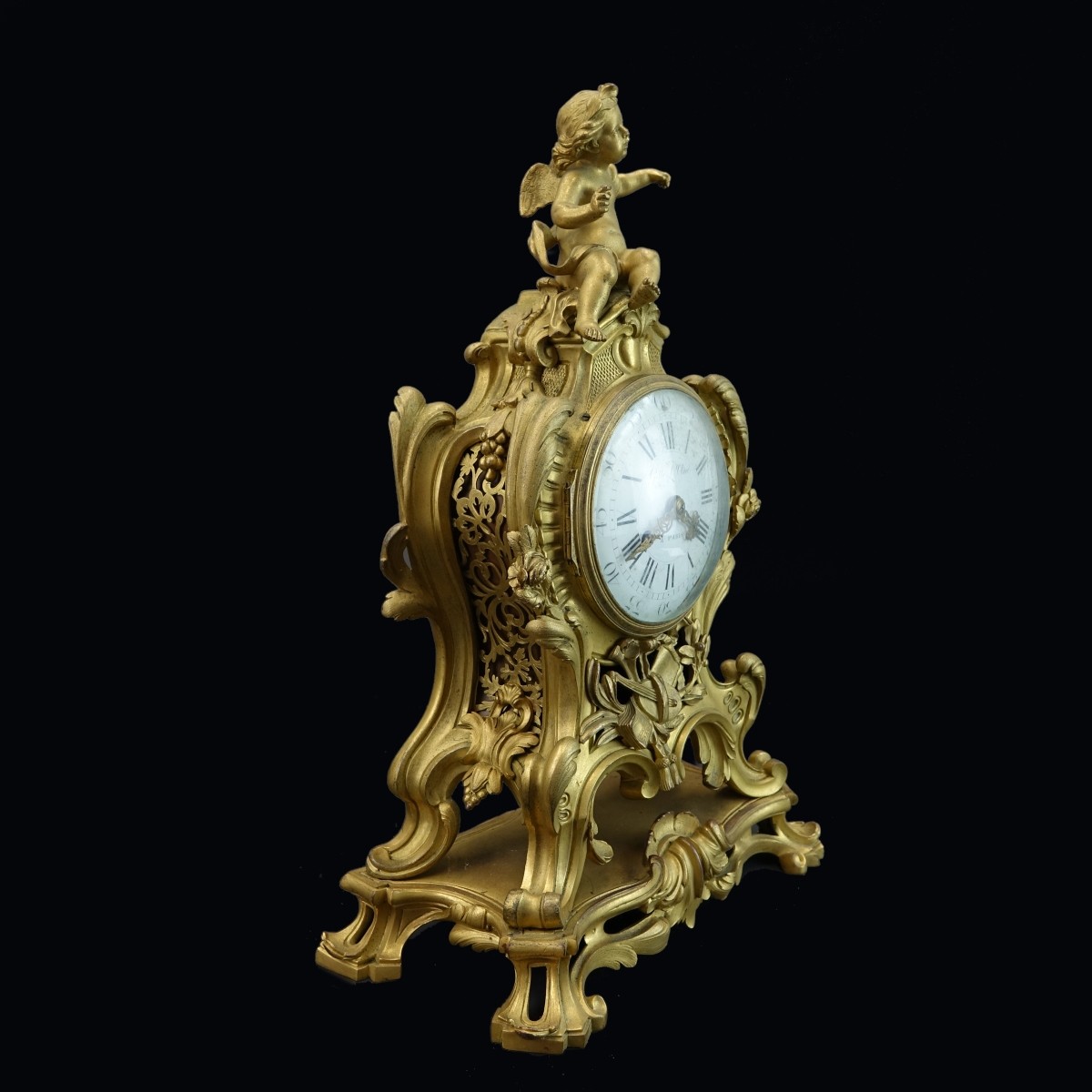 Gille L'Aine Louis XVI Style Mantle Clock