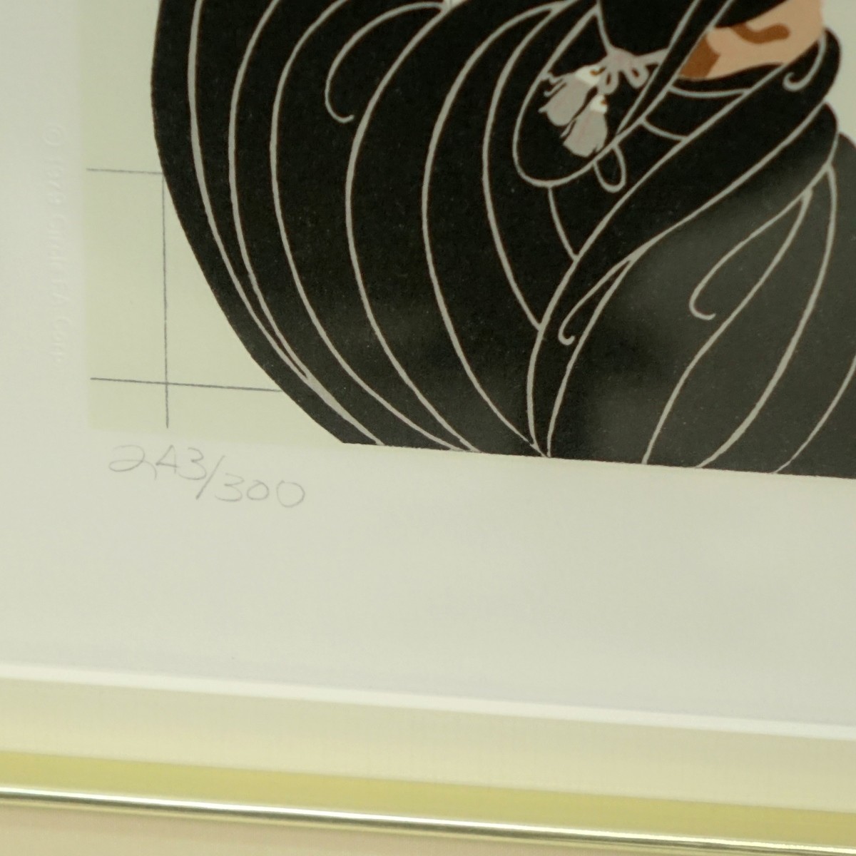 Erte "La Serenade 1979" Serigraph