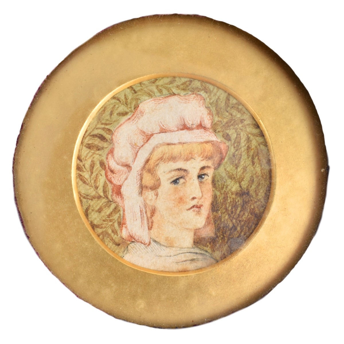 Collection of Five 19/20th C. Miniature Portraits