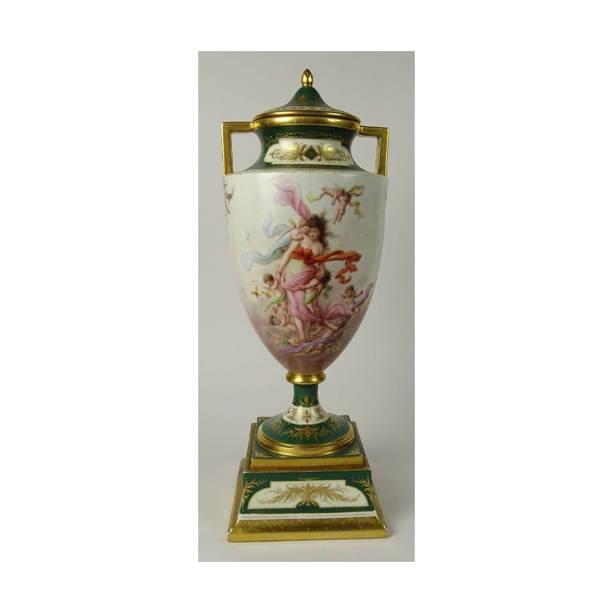 Royal Vienna Porcelain Urn