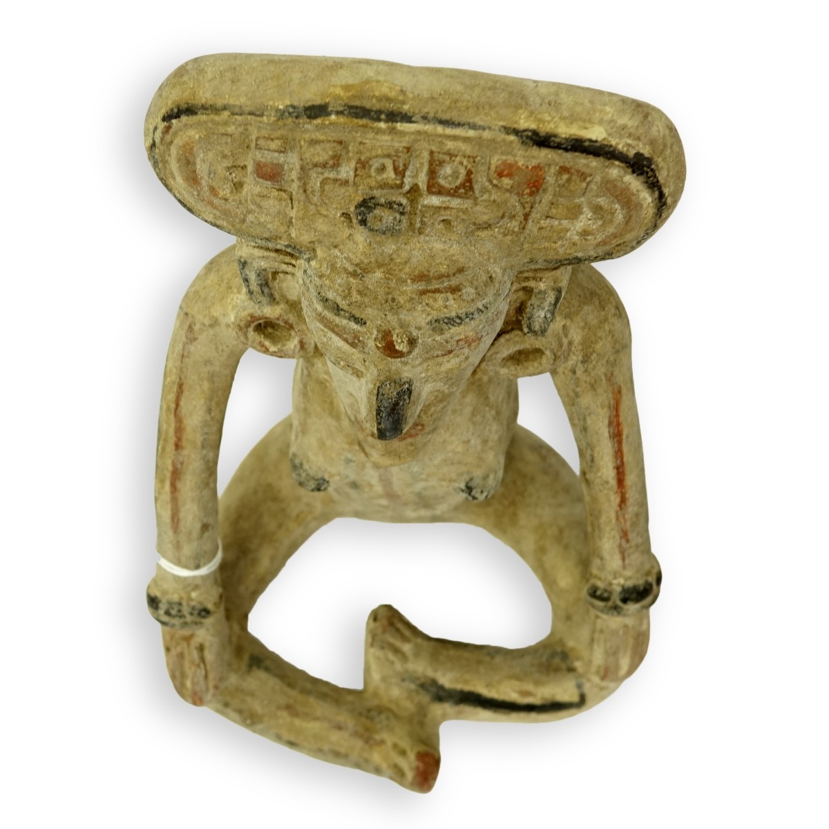 Pre Columbian Seated Figurine