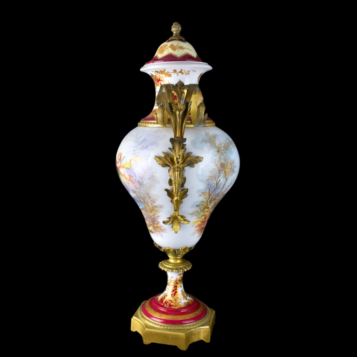 Large Limoges Sevres Urn