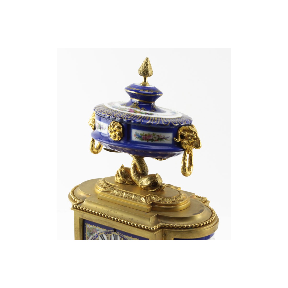 Antique French Louis XVI Style Clock Set